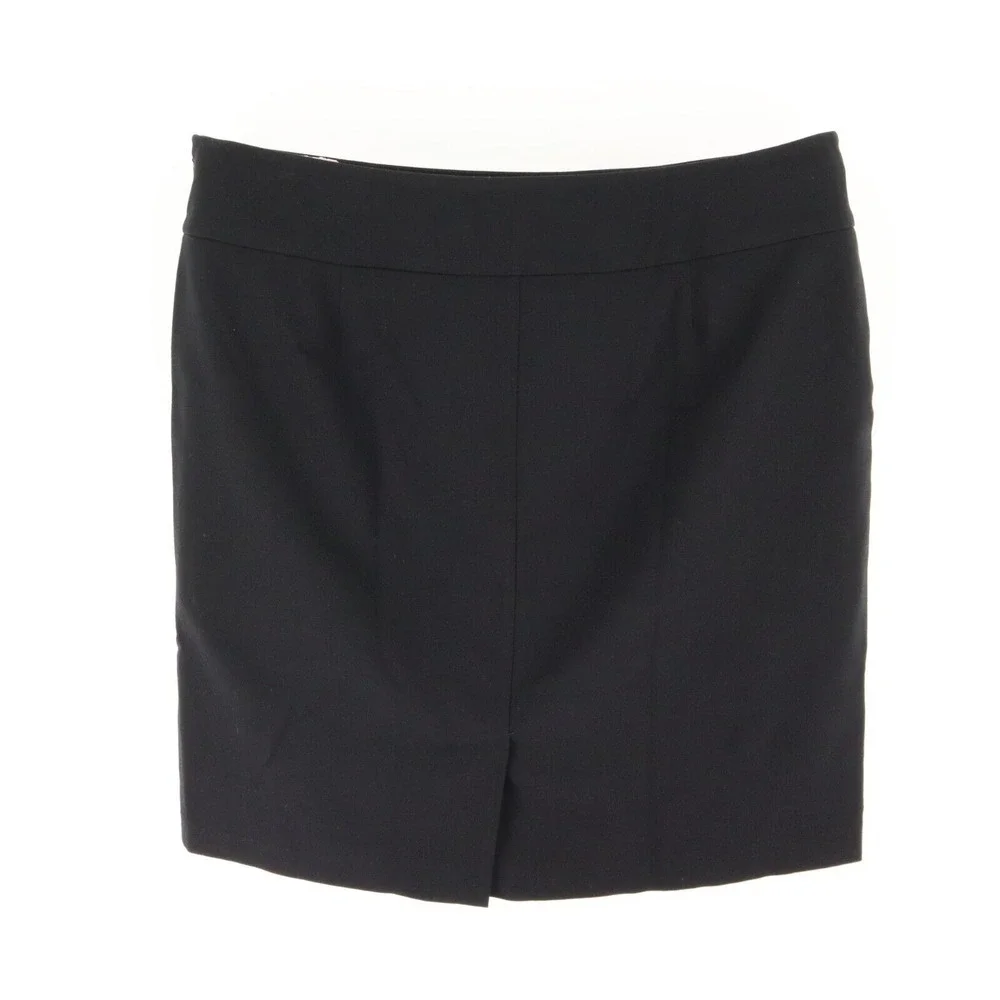 212 Collection Lined Skirt Short Straight Womens Size 18‎ Black Polyester Blend